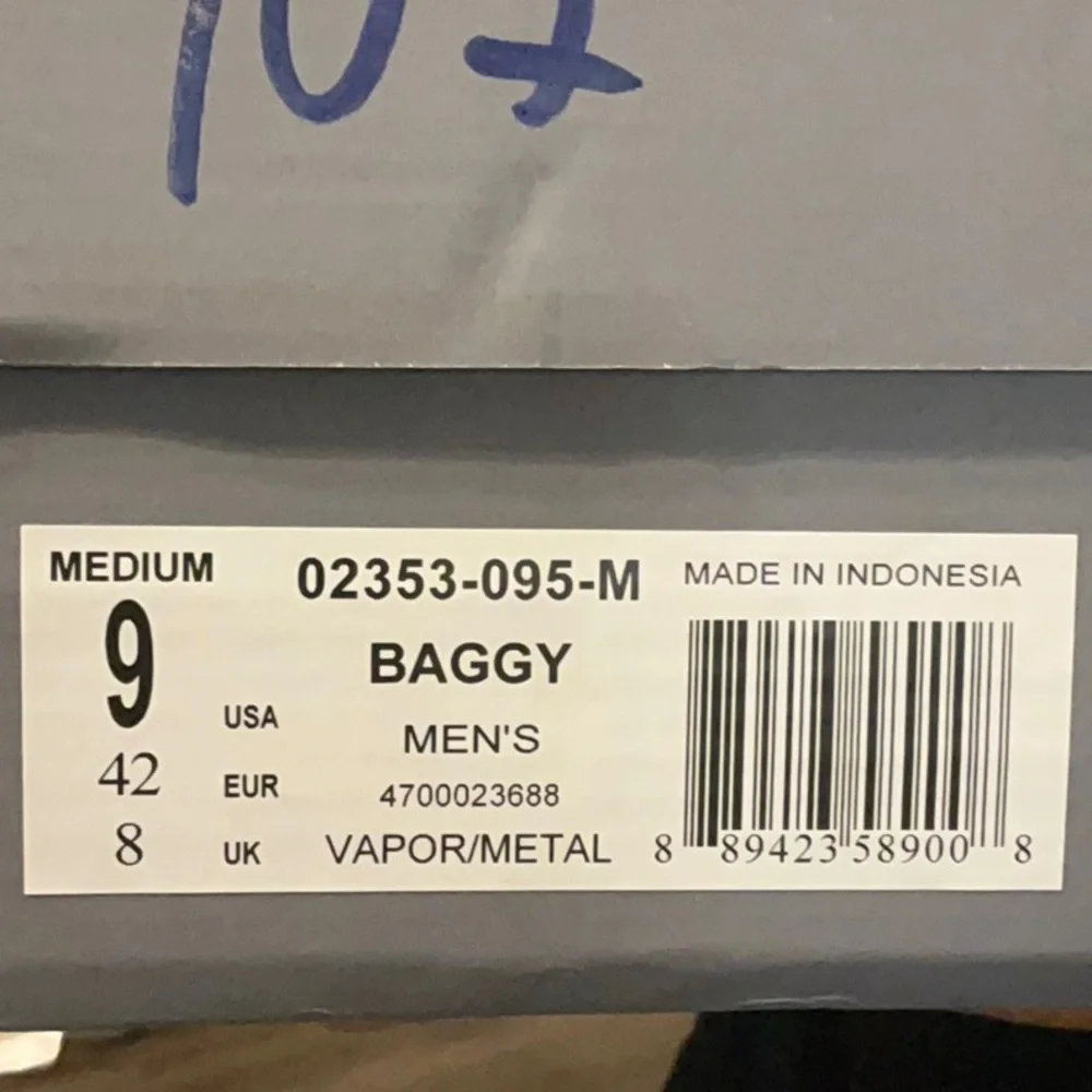 Palladium‎ Pampa Gray High-Top Baggie Sneakers size 9